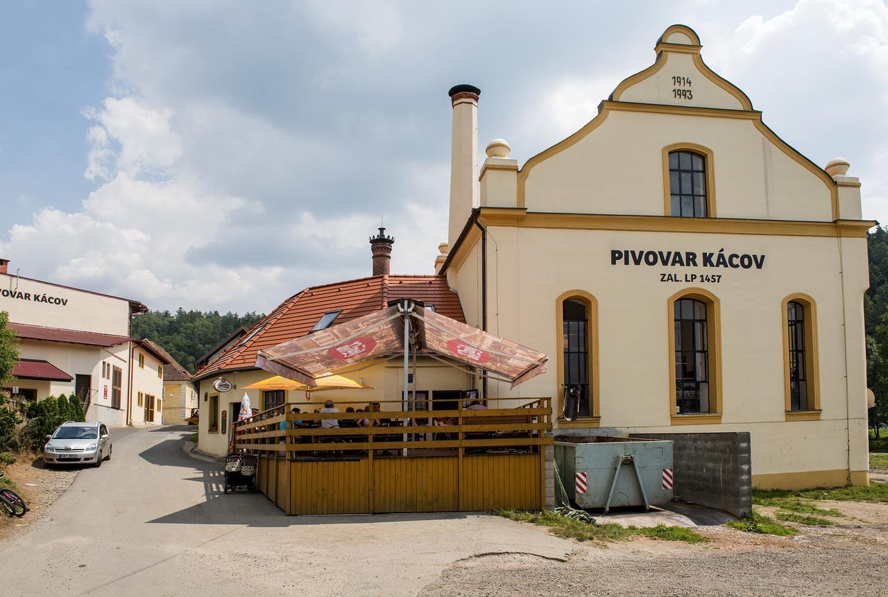 Hotel Pivovar Kácov Dış mekan fotoğraf